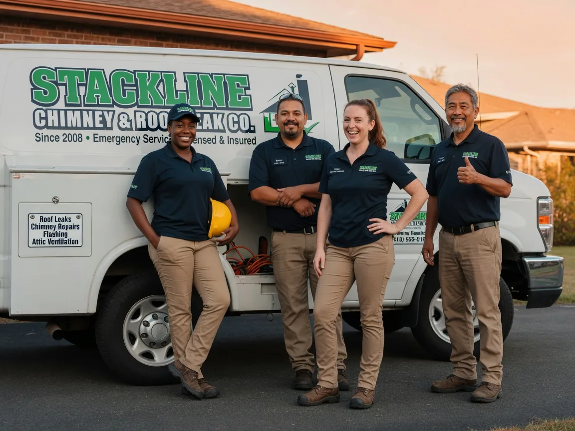 Chimney flashing repair company in Shiro, TX